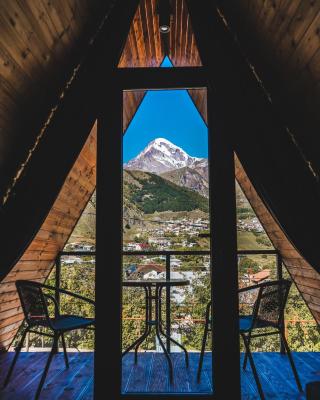 Peak view kazbegi