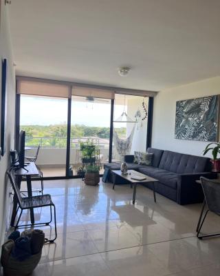 Acogedor apartamento de playa en Casamar para 4