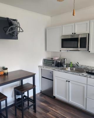 Street side studio apartment