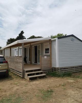 Mobil home climatisé chez Mickaël et Laëtitia