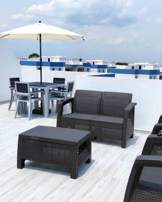 Apartamento con terraza privada