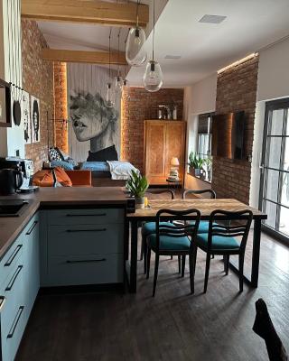 Design apartmán v zahradě