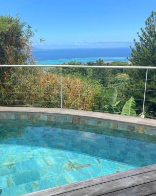 Studio Confort avec Piscine et Vue Tahiti Punaauia