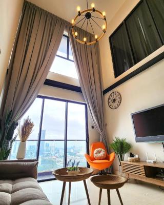 Loft Suite City View JB CIQ 7Pax