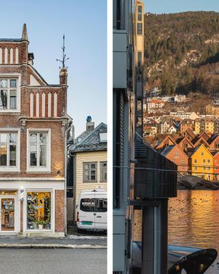 Live in historic building - View to Bryggen