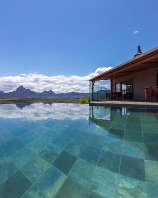 Villa Teranga avec vue panoramique sur la baie de Tamarin