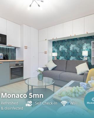Frontière Monaco, Studio rénové - AE