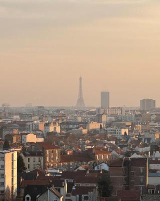 Enjoy Eiffel Tower Views from Our Home, just 20 Minutes to Paris Center