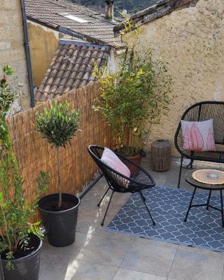 Proche d'Uzès la Terrasse du soleil levant