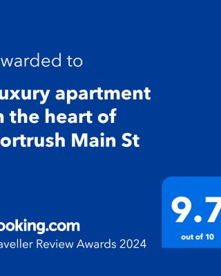 Luxury apartment in the heart of Portrush Main St