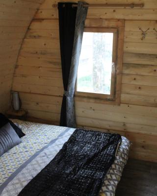 CABANE INSOLITE et COCOONING-2personnes-CAMPING LE BEL AIR-LE FRESNE