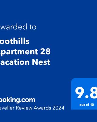 Foothills Apartment 28 Vacation Nest