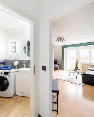 Studio Apart - Küche - Balkon - Netflix