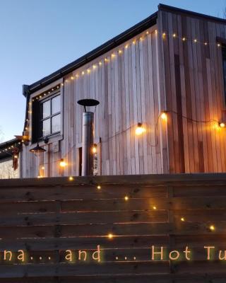 Tiny house, sauna hot tub Gesves Namur Ardennes