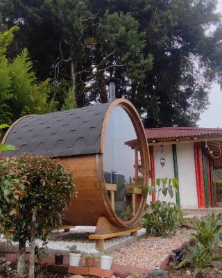 Cabaña en el corazón del Eje Cafetero, Sauna terapéutico