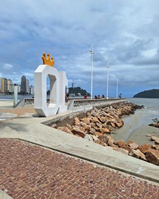 Pé na areia Gonzaguinha São Vicente