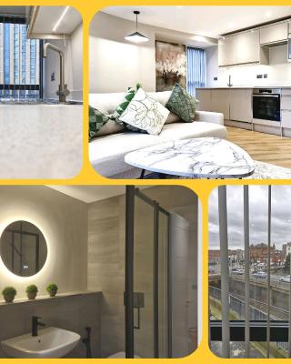 MPL Luxury City Apartments - Free Netflix & Prime - First Direct Arena- Trinity Shopping - Sleeps 3-4