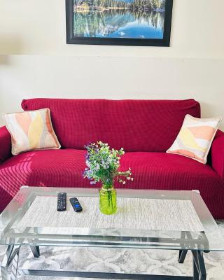 Basement unit with 2 bedrooms, bath and living area