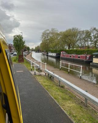 Waterside campervan