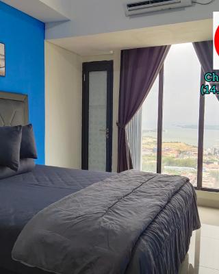 Comodo Apartemen Pollux Habibie Rooftop-SeaView