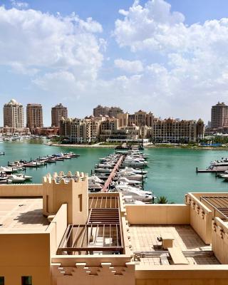 Alken Studio - Amazing Superior Studio with Marvellous Marina View in the Pearl, Doha