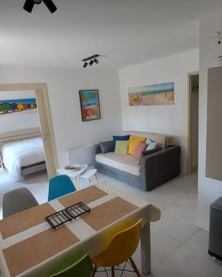 Appartement résidence 3 étoiles, 50m du lac, WIFI, jardin terrasse sans vis-à-vis, 1 à 4 pers, kit bébé possible