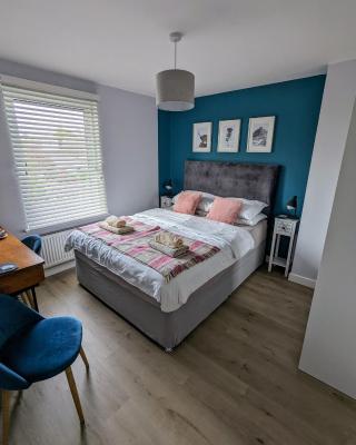 Cosy guest room in a family home