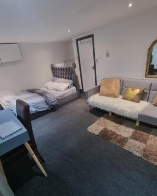 A Cosy Deluxe Size Studio With Queen size and Sofa Bed