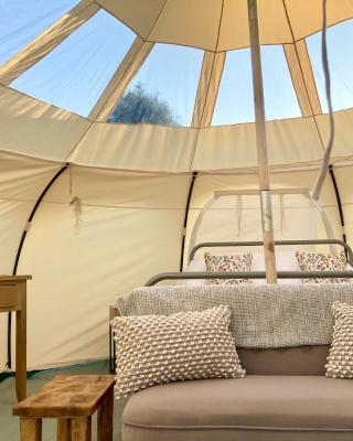 Luxury Stargazing Glamping - Seren Hardd with Hot Tub