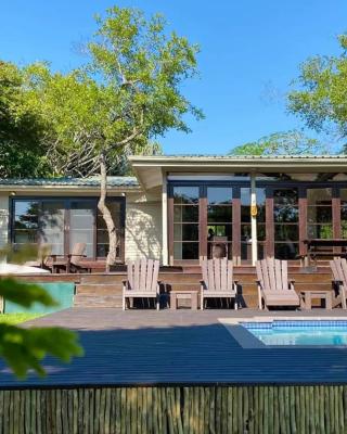 Khangela Private Game Lodge - Self Catering - Bedrooms are 3 Separate Chalets - Hluhluwe