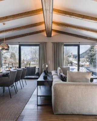 Genießen Sie Bergblick & Sauna im modernen Chalet