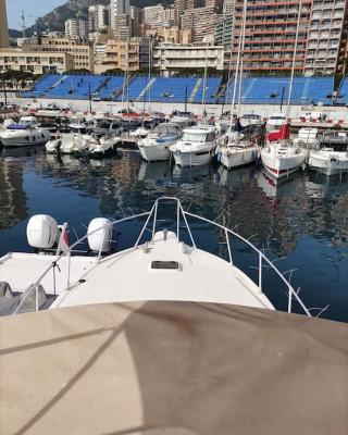 Bateau tout confort au Port de Monaco