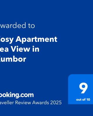 Cosy Apartment Sea View in Kumbor