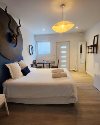 Chambres privées hyper-centre Epernay lit 160x200cm
