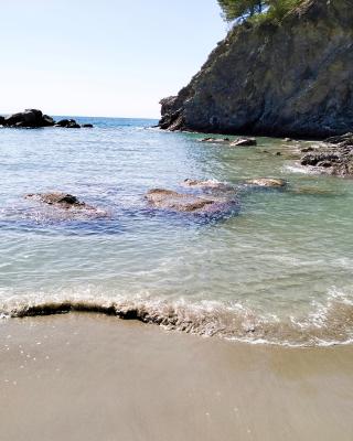 Central Studio in Moneglia 20 steps from beach and 20 minutes from the Cinque Terre by train