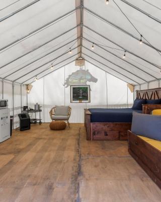 River Front Hallowed Horse Glamp Tent 2