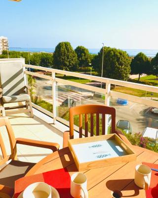 .Apartamento 1a linea de playa + piscina + parking DAIMUS