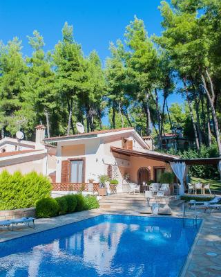 Naftilos Villa Sani with private Pool