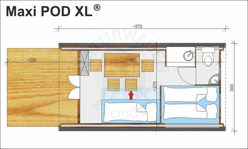 Gold Camping Seeboden平面图