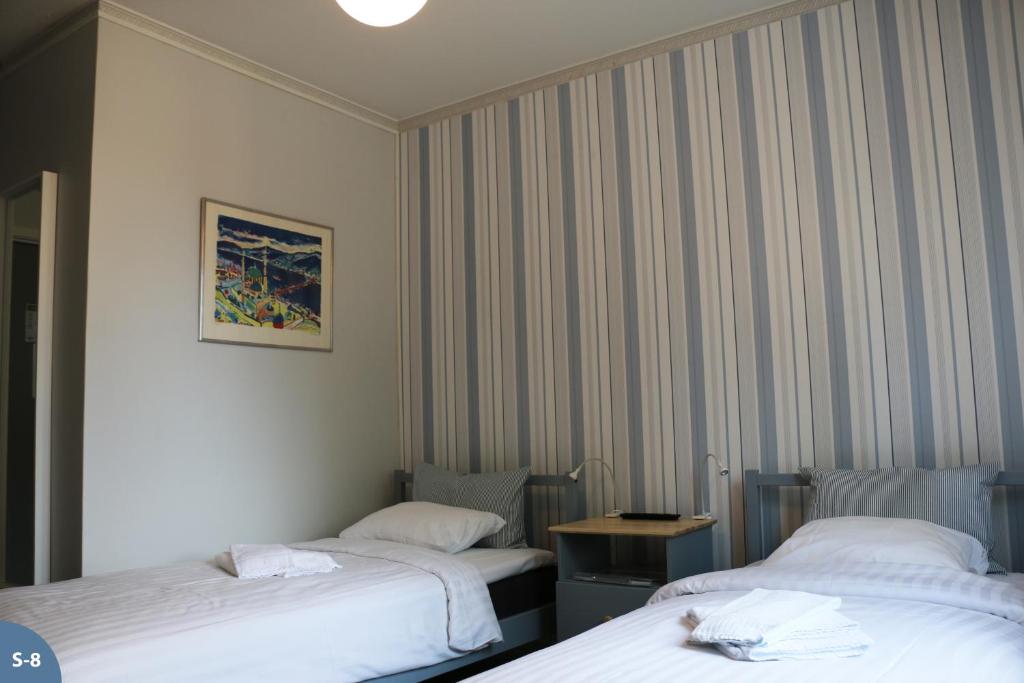 Svefi Vandrarhem - Hostel客房内的一张或多张床位