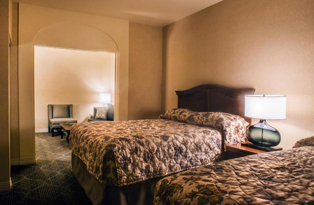 男爵溪旅馆客房内的一张或多张床位