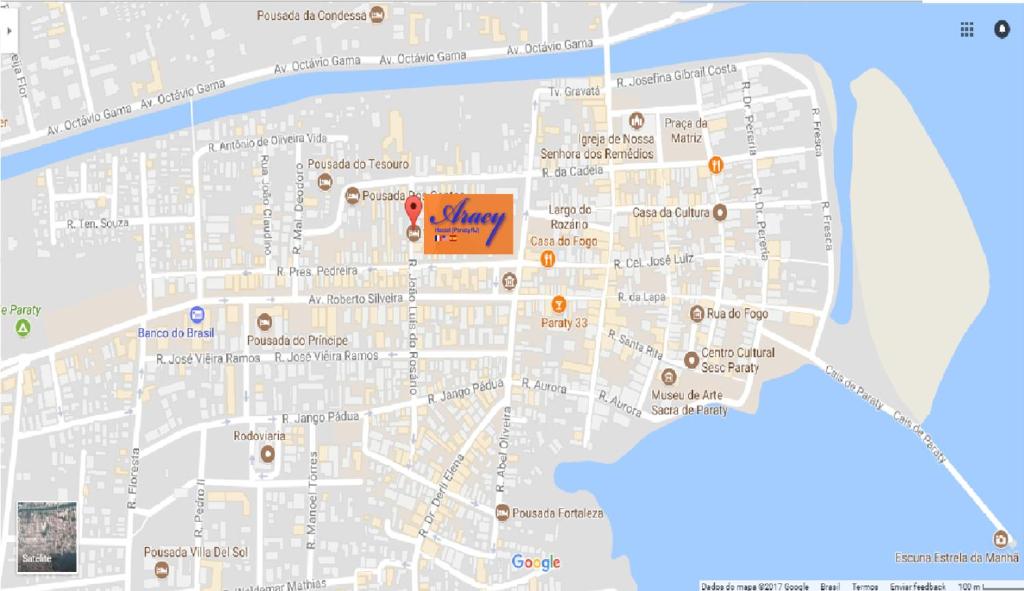 帕拉蒂Aracy Paraty的费城地图
