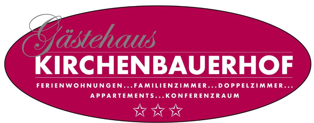 BubesheimGästehaus Kirchenbauerhof的粉红色的粘贴纸,上面写着kiribilli kiribilli kir