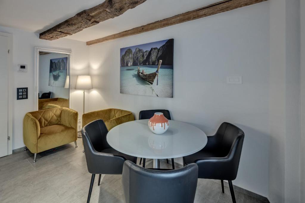 smartroom The Residence la Cittadella Baden的休息区