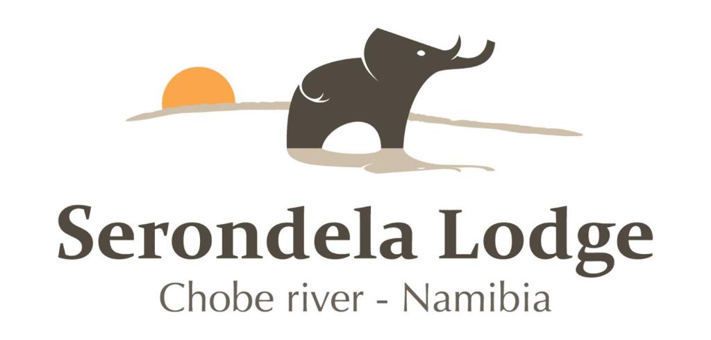 MbalastinteSerondela Lodge的带有大象和鸡蛋的餐厅的标志