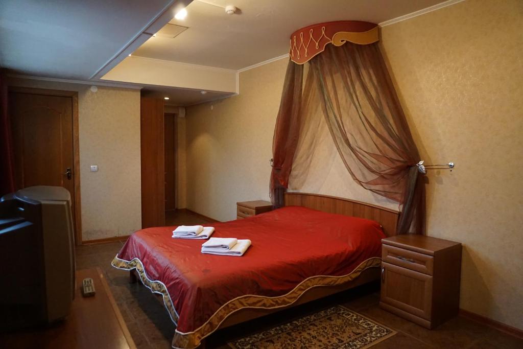 苏瑞克瓦塔蒂亚娜别墅客房内的一张或多张床位