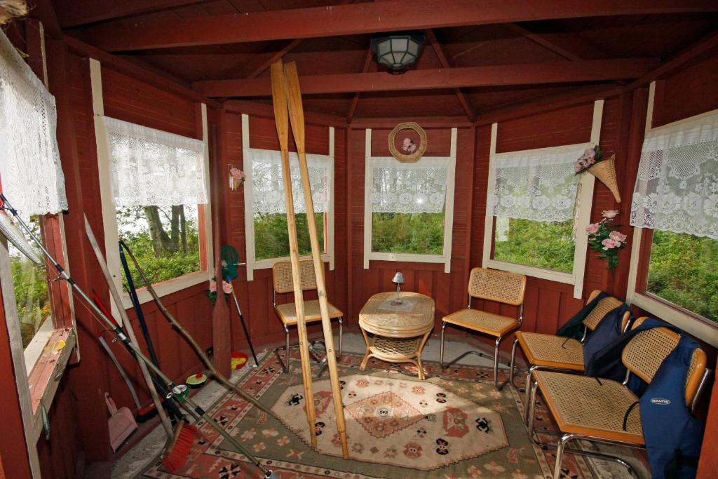 哈提图维特山林小屋的休息区