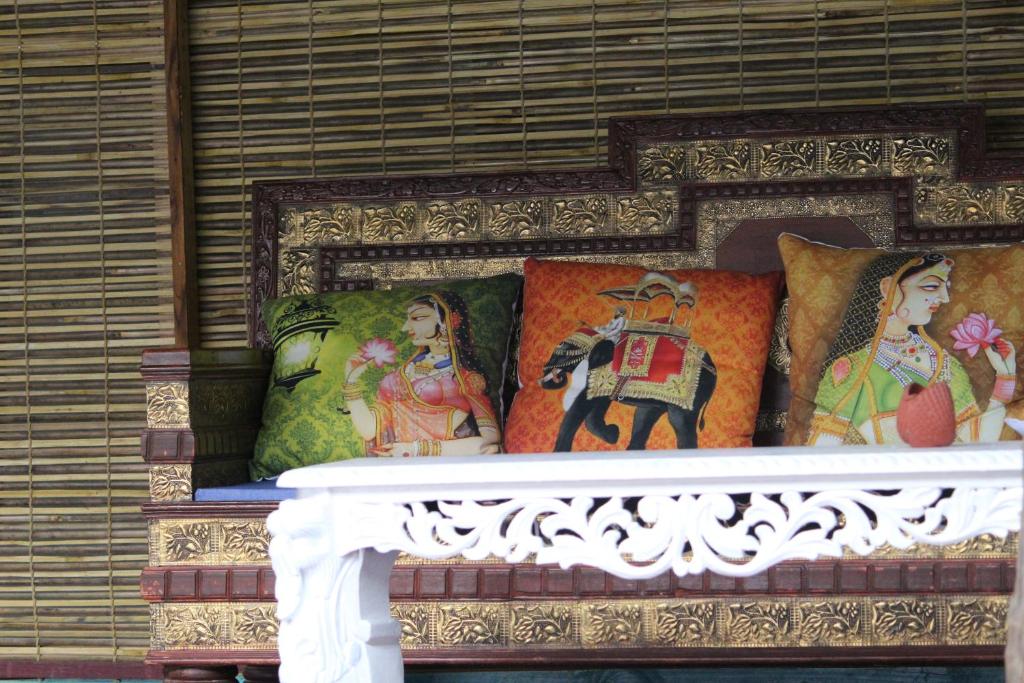 Patnem Dwarka客房内的一张或多张床位
