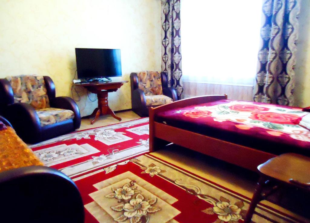 Apartment TwoPillows Krasnoarmeyskya 14 9fl客房内的一张或多张床位