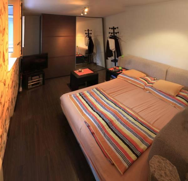 Adriatic Apartments客房内的一张或多张床位